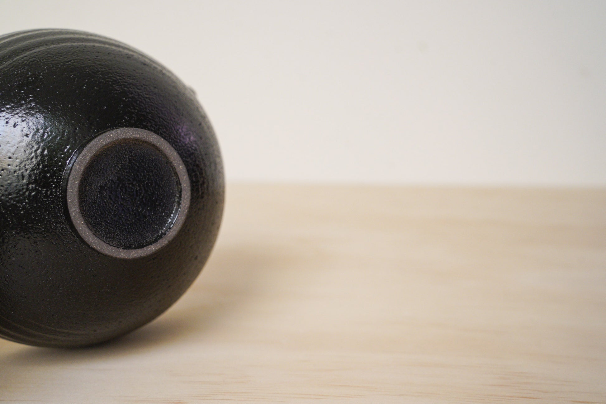 Handcrafted Tea Cup | 450mL | Black Moon Matcha Bowl