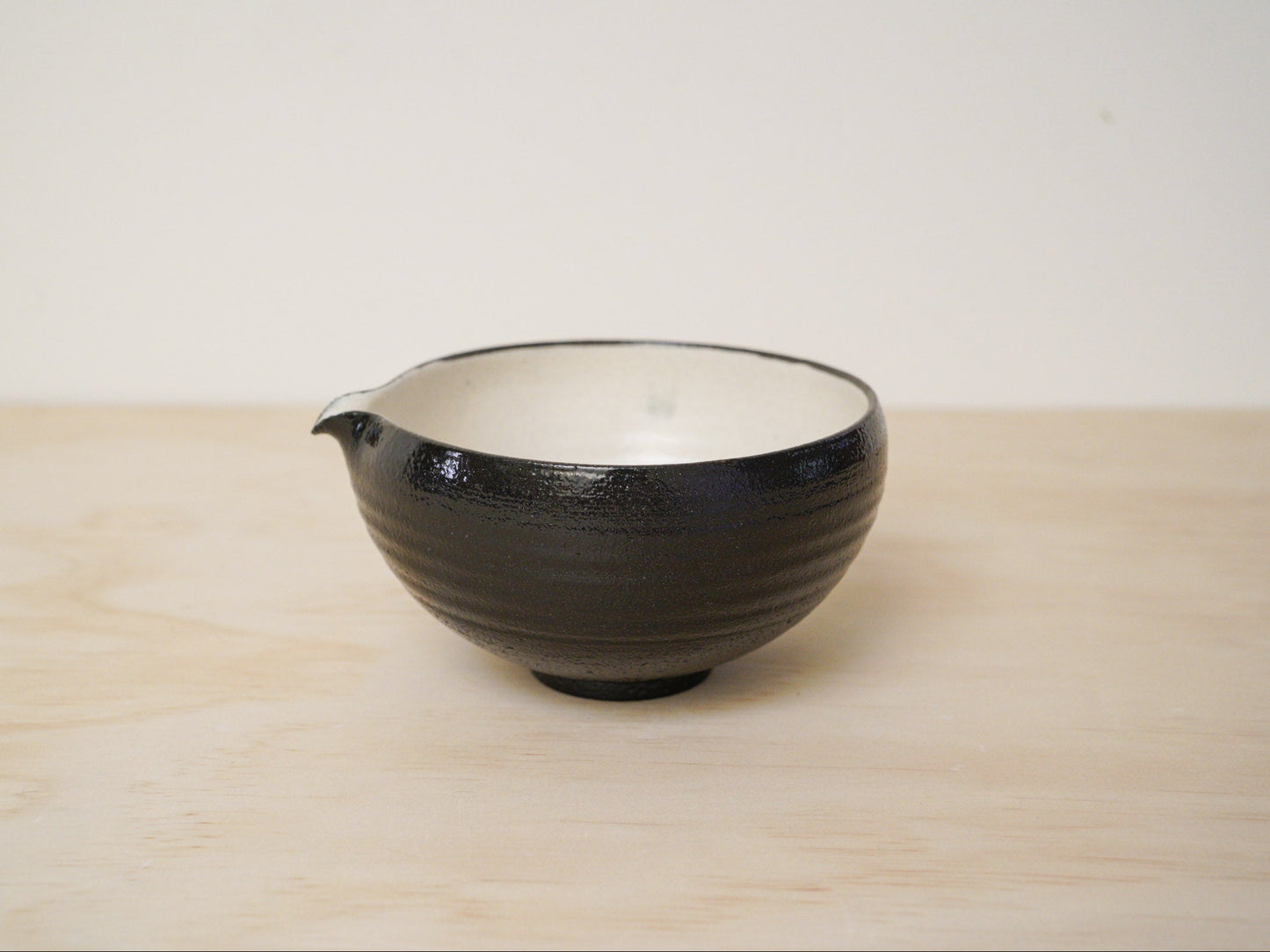 Handcrafted Tea Cup | 450mL | Black Moon Matcha Bowl