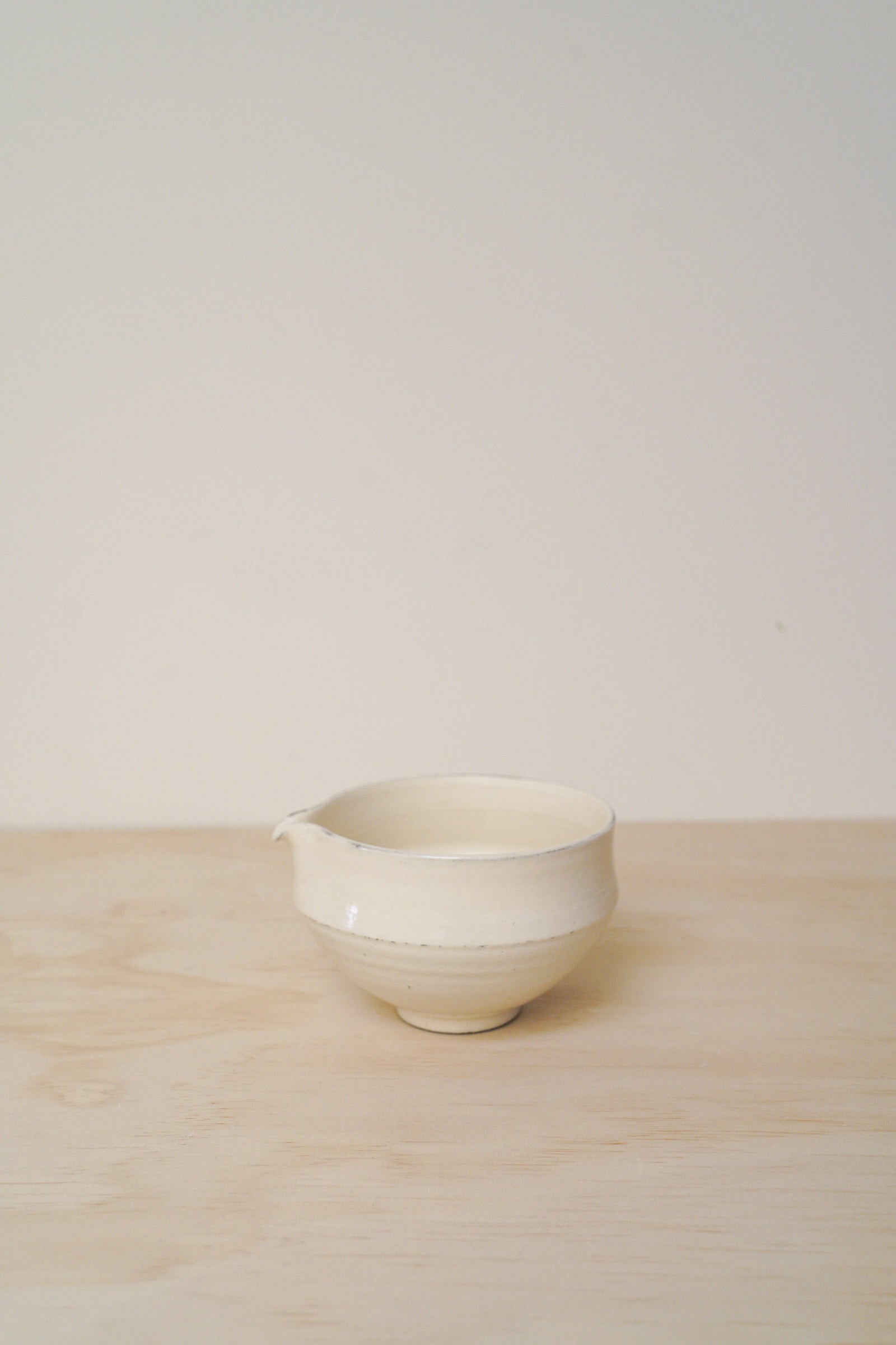 Handcrafted Tea Cup | 450mL | Pure Snow Matcha Bowl