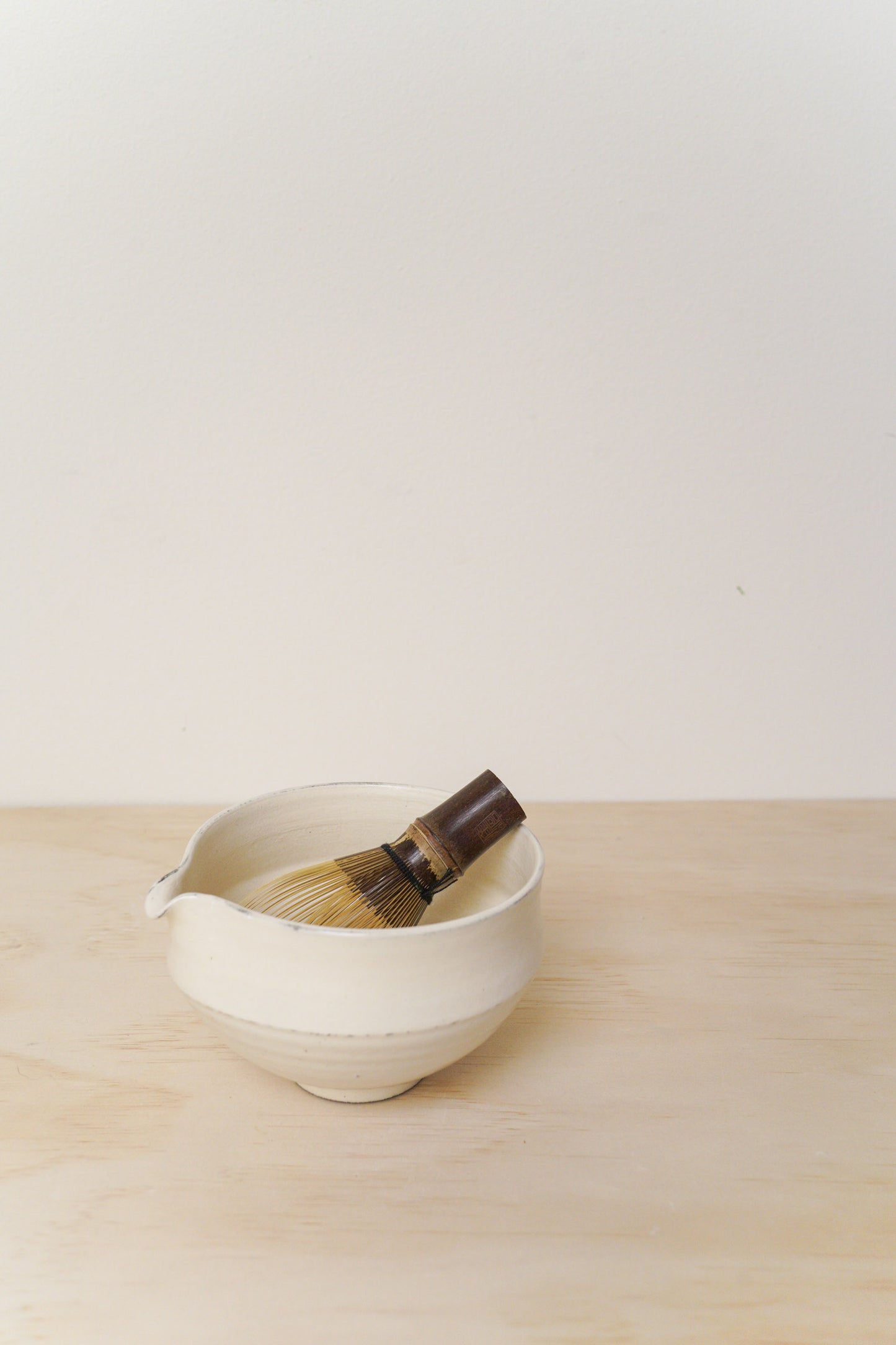 Handcrafted Tea Cup | 450mL | Pure Snow Matcha Bowl