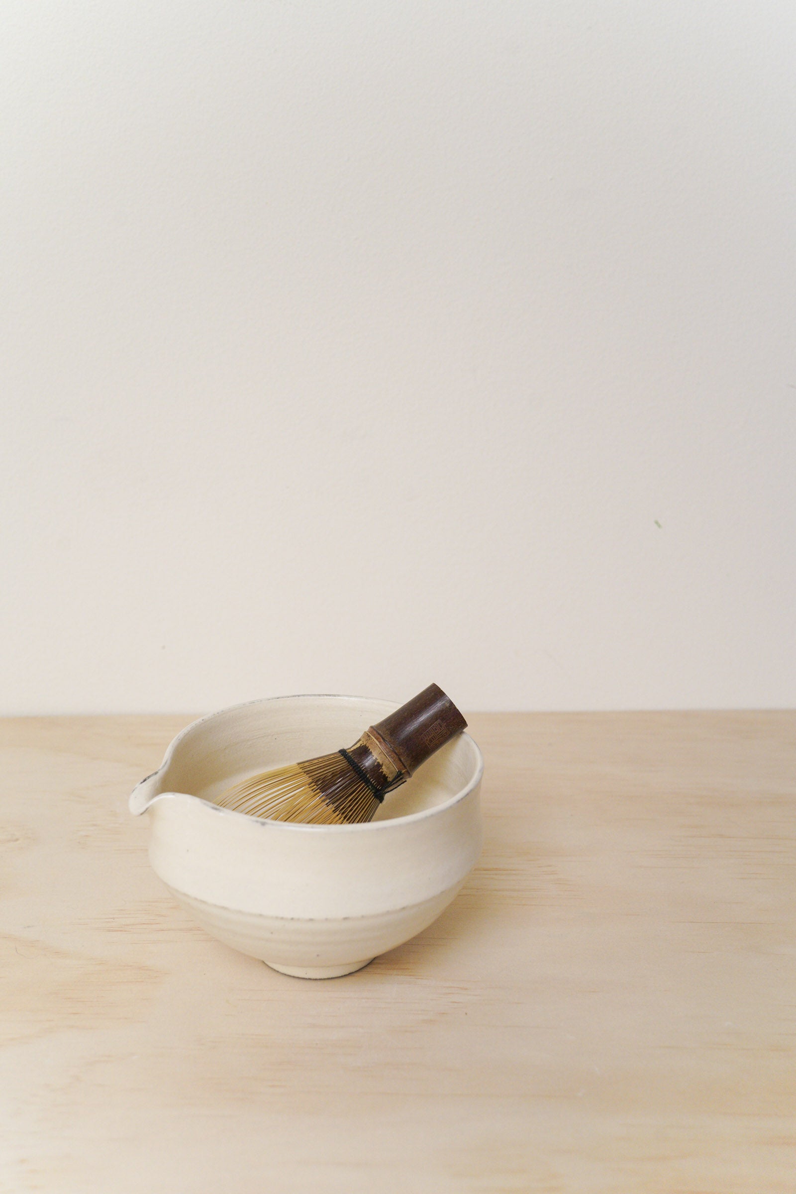 Handcrafted Tea Cup | 450mL | Pure Snow Matcha Bowl