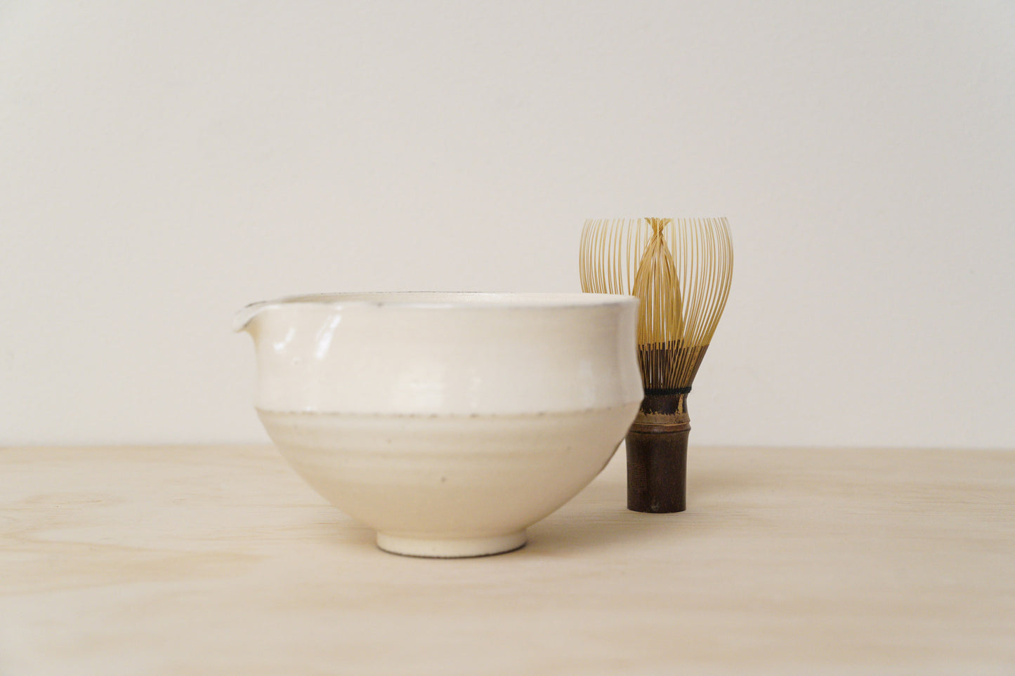 Handcrafted Tea Cup | 450mL | Pure Snow Matcha Bowl