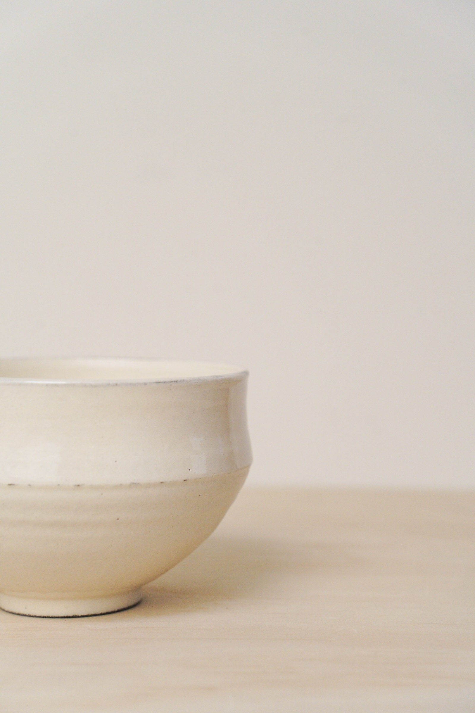 Handcrafted Tea Cup | 450mL | Pure Snow Matcha Bowl