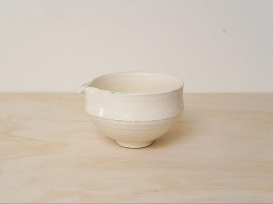 Handcrafted Tea Cup | 450mL | Pure Snow Matcha Bowl