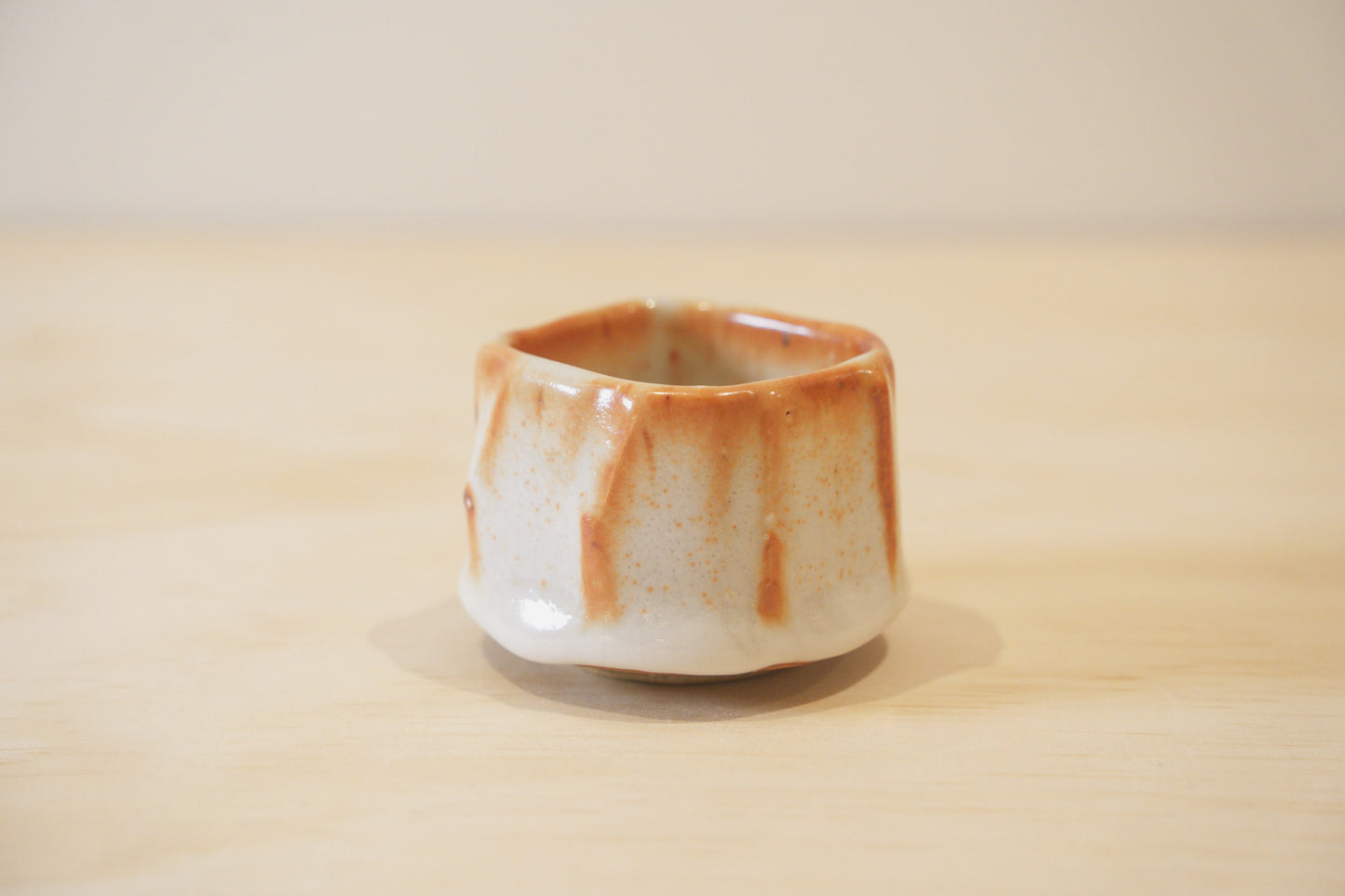 Handcrafted Tea Cup | 70mL | Fall | Shino Tea Cup