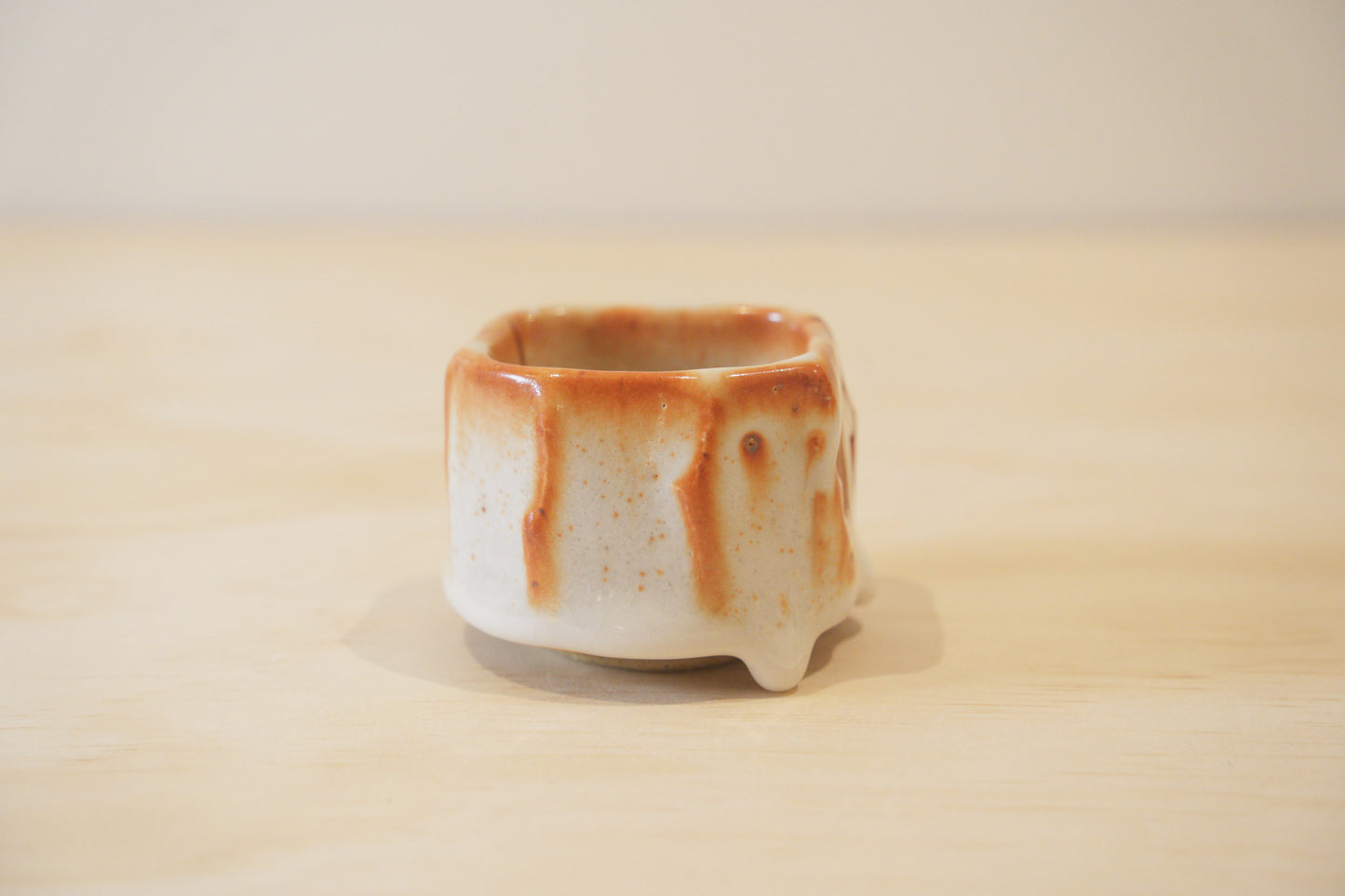 Handcrafted Tea Cup | 70mL | Fall | Shino Tea Cup
