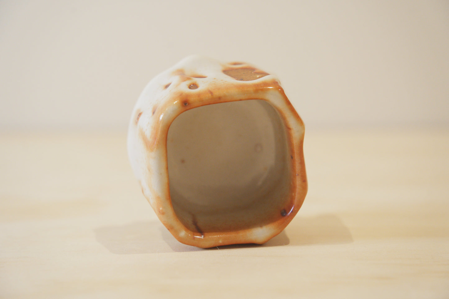 Handcrafted Tea Cup | 70mL | Fall | Shino Tea Cup