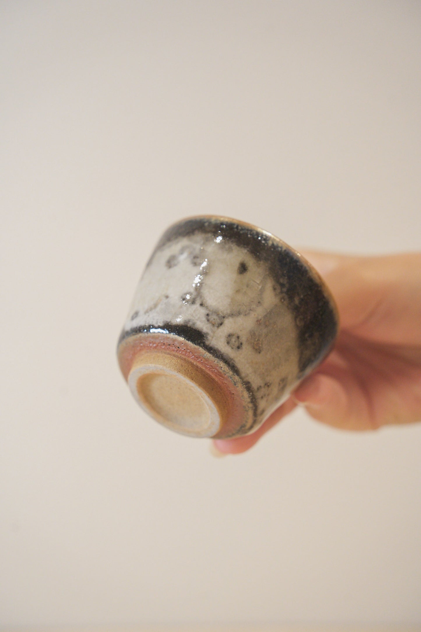 Handcrafted Tea Cup | 70mL | Night | Shino Tea Cup