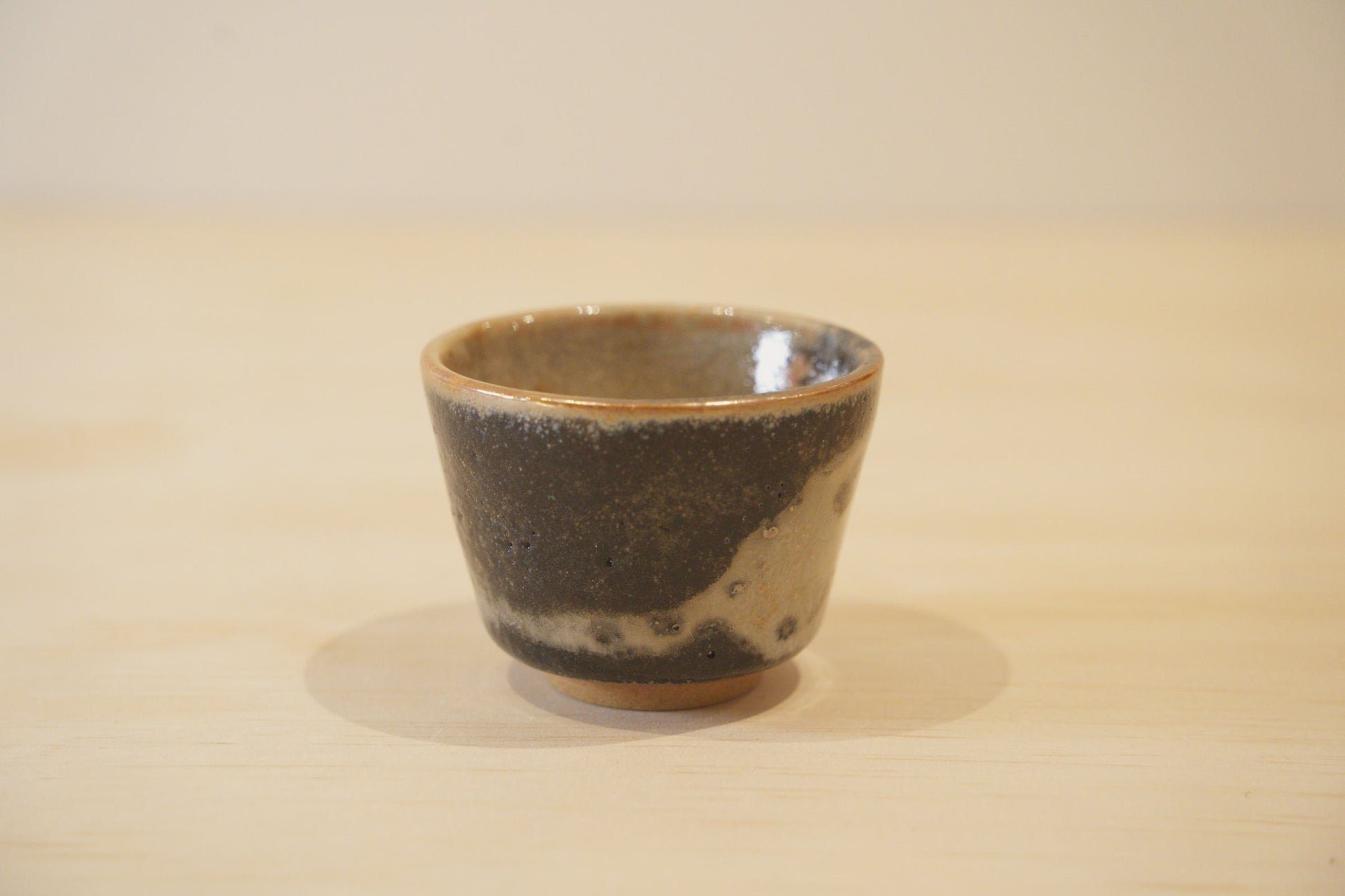 Handcrafted Tea Cup | 70mL | Night | Shino Tea Cup