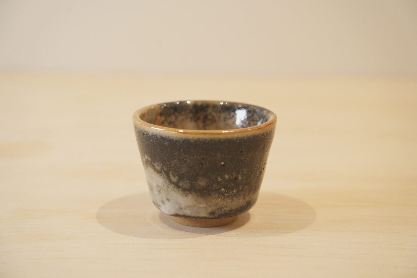 Handcrafted Tea Cup | 70mL | Night | Shino Tea Cup