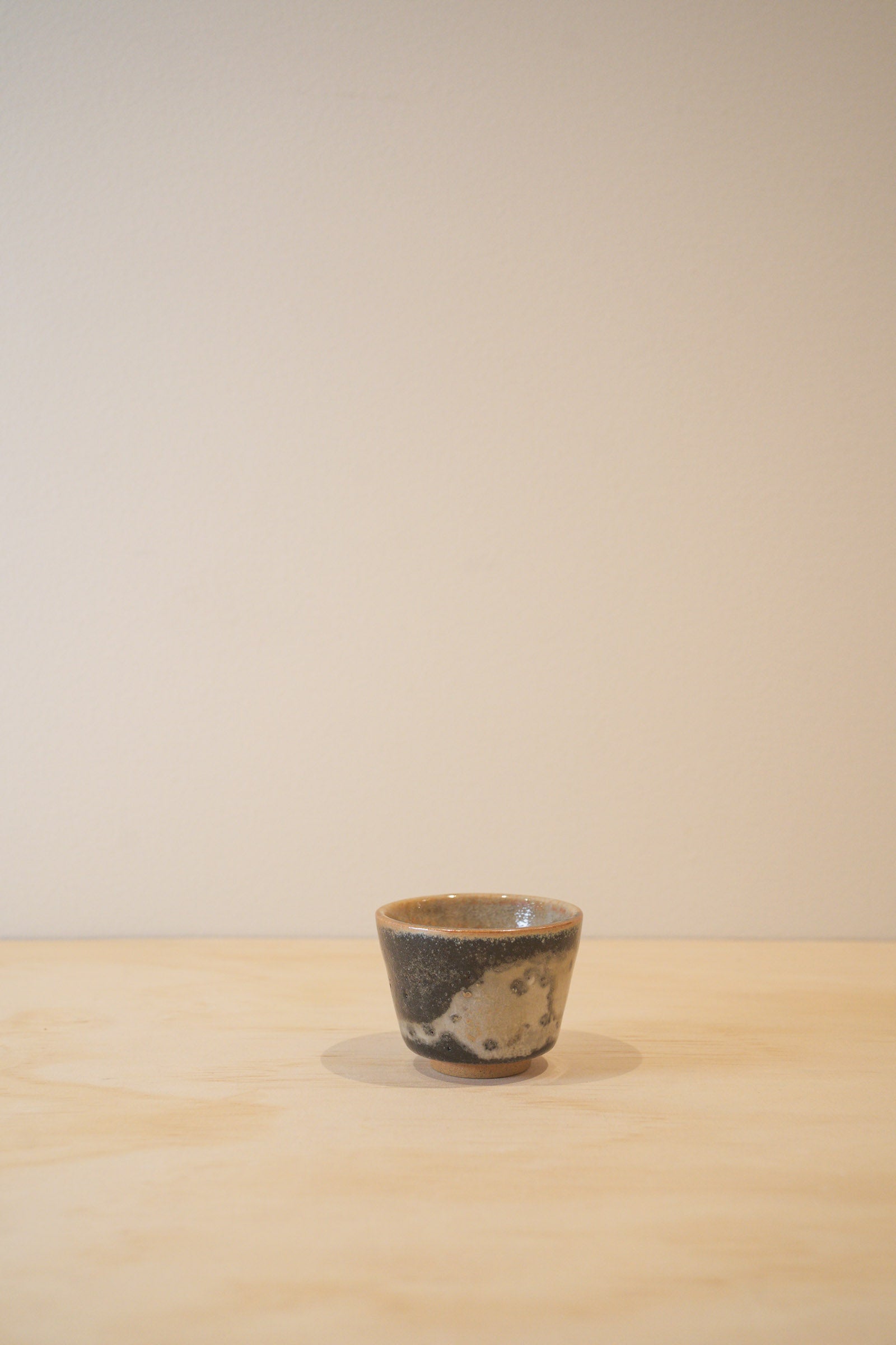 Handcrafted Tea Cup | 70mL | Night | Shino Tea Cup