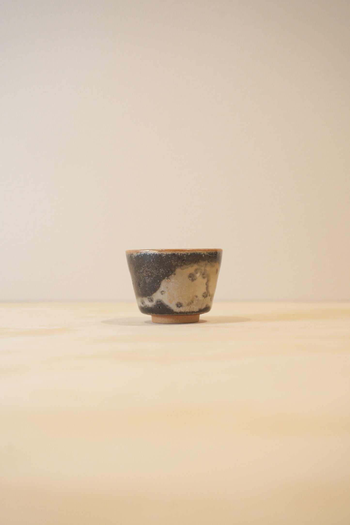 Handcrafted Tea Cup | 70mL | Night | Shino Tea Cup