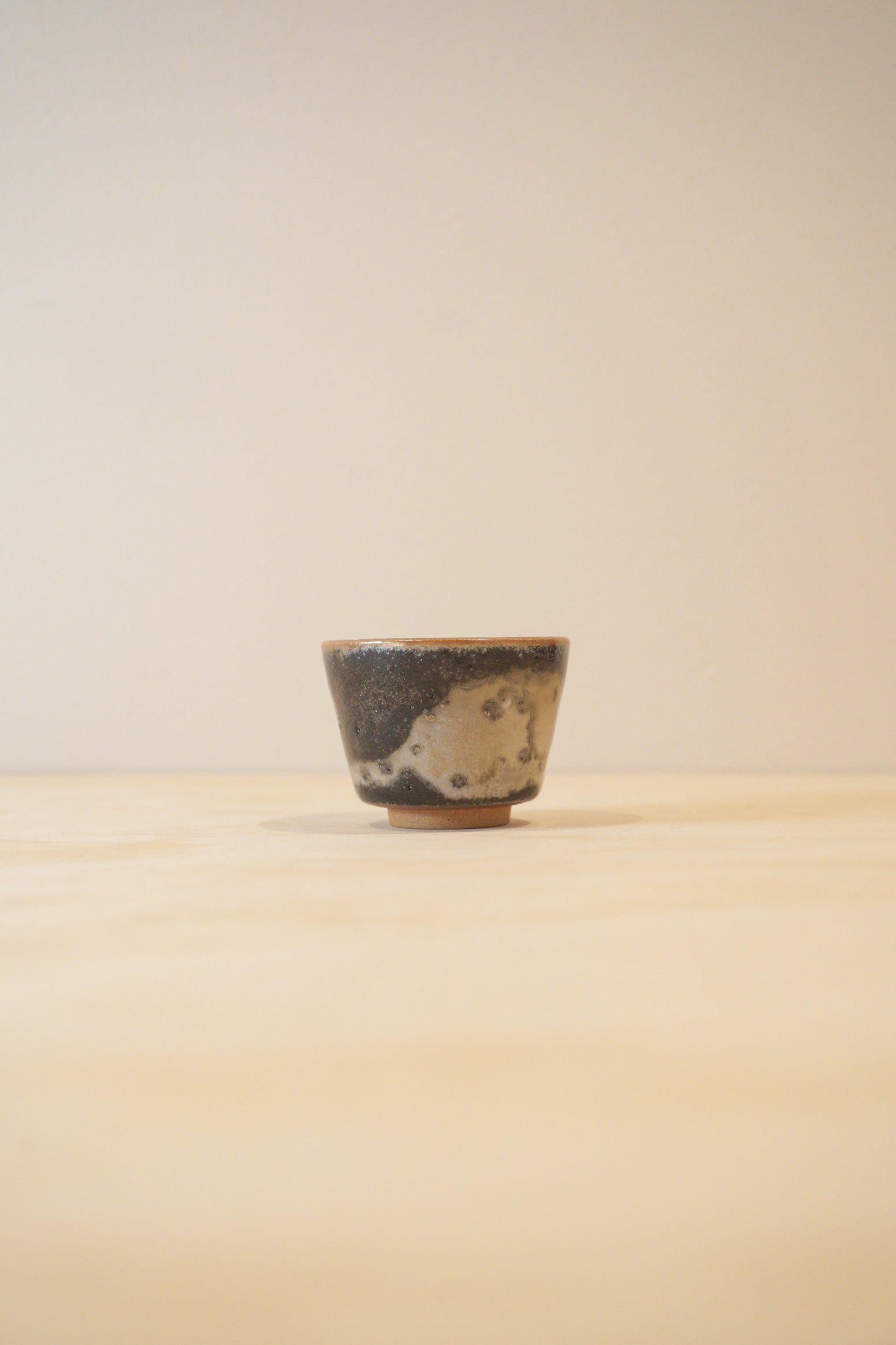 Handcrafted Tea Cup | 70mL | Night | Shino Tea Cup