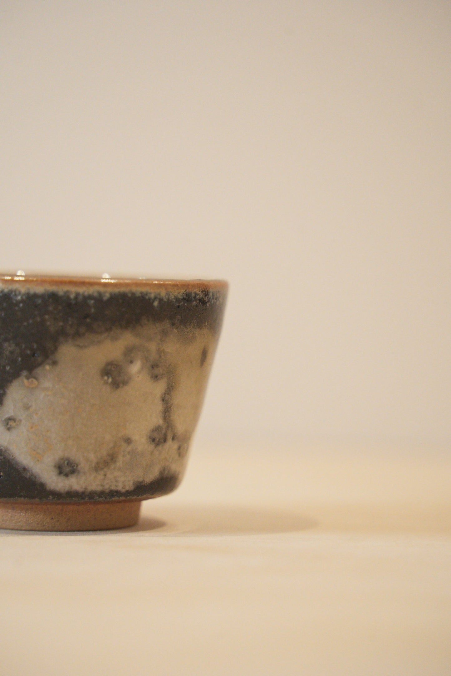 Handcrafted Tea Cup | 70mL | Night | Shino Tea Cup