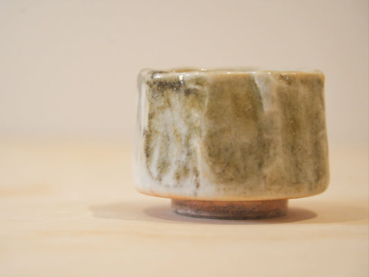 Handcrafted Tea Cup | 80mL | Floating Shadows | Shino Tea Cup