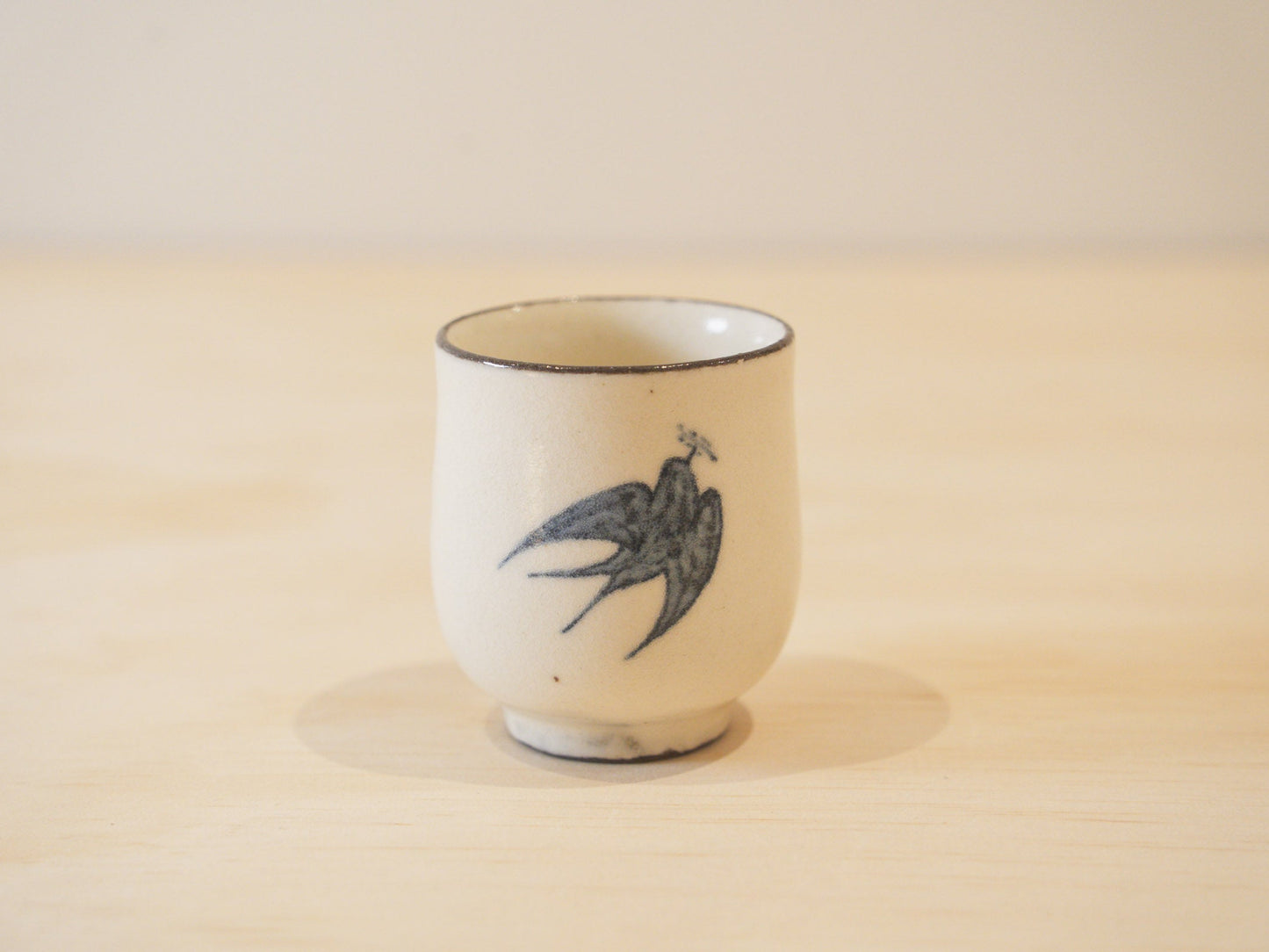 Handcrafted Tea Cup | 75mL | Swallow Dance