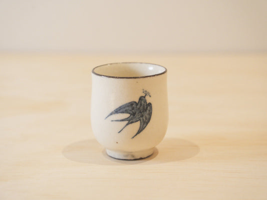 Handcrafted Tea Cup | 75mL | Swallow Dance