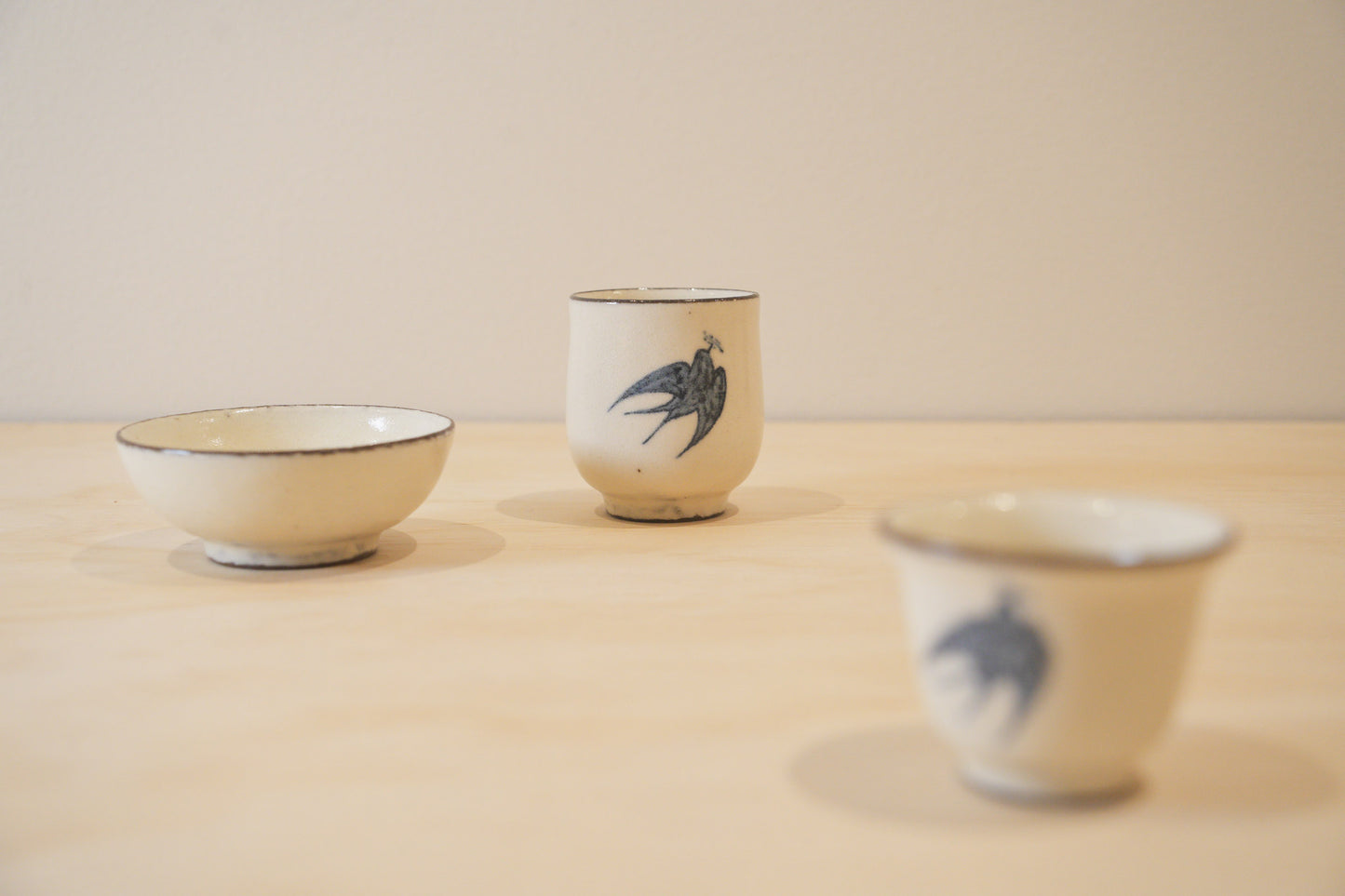 Handcrafted Tea Cup | 75mL | Swallow Dance