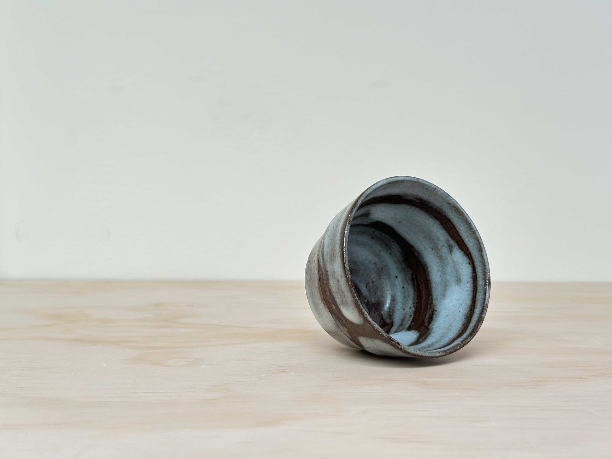 Indigo Cloud Poetry 靛云诗 | 223mL | Handcrafted | Coffee Cup, tea cups, teacups, coffee cup, mugs, tableware, drinkware, woodfired, handcrafted cup