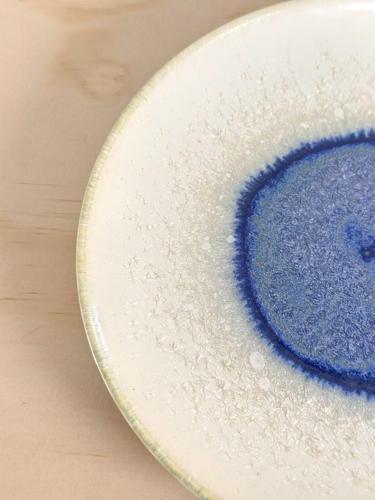 Isle of Ice | 冰之岛 | Handcrafted Ceramic Plate | Dinnerware | Tableware, tea cups, teacups, coffee cup, mugs, tableware, drinkware, woodfired, handcrafted cup