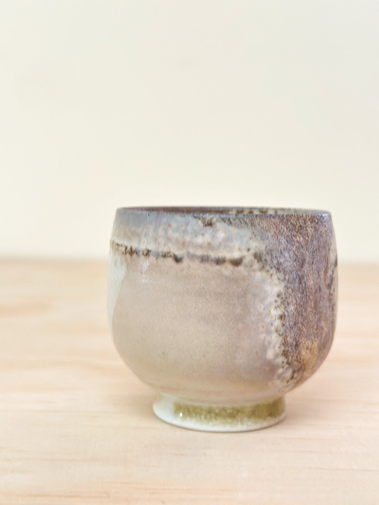 Light Purple Mist 紫气 | 120mL | Handcrafted Wood-Fired | Tea Cup, tea cups, teacups, coffee cup, mugs, tableware, drinkware, woodfired, handcrafted cup