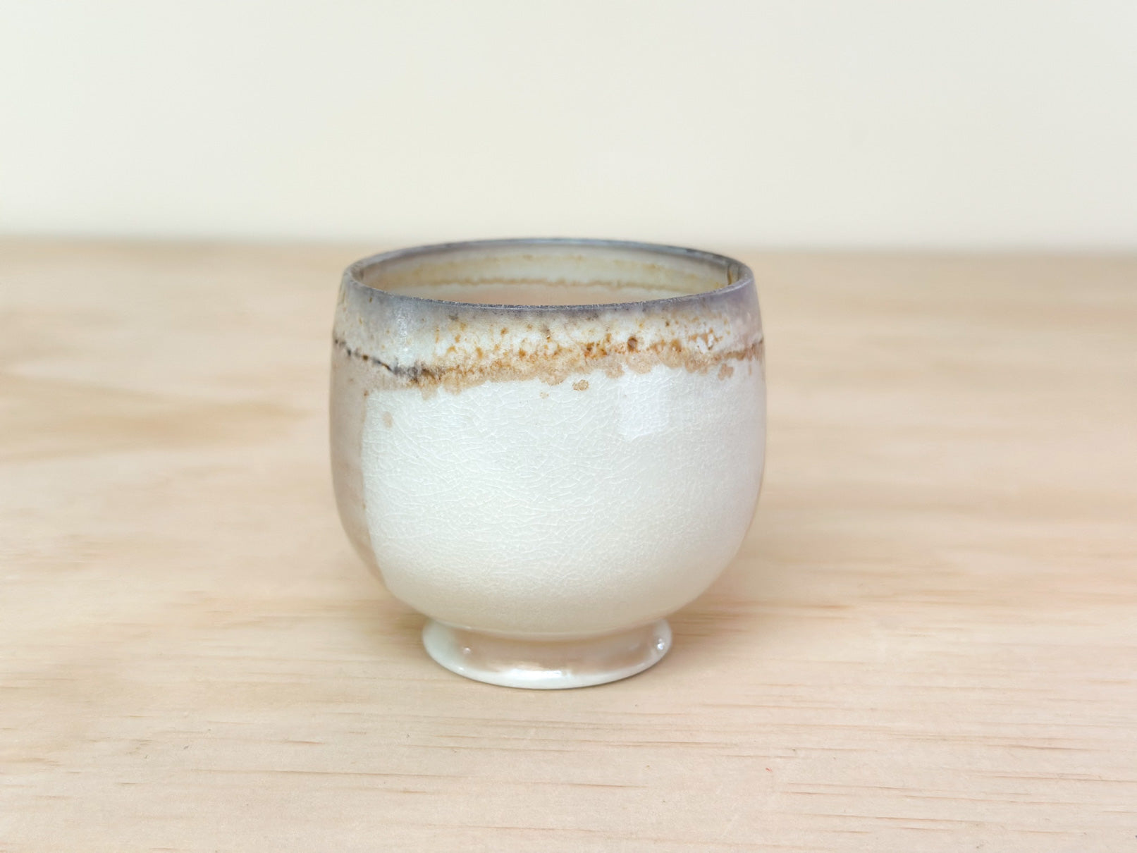 Light Purple Mist 紫气 | 120mL | Handcrafted Wood-Fired | Tea Cup, tea cups, teacups, coffee cup, mugs, tableware, drinkware, woodfired, handcrafted cup