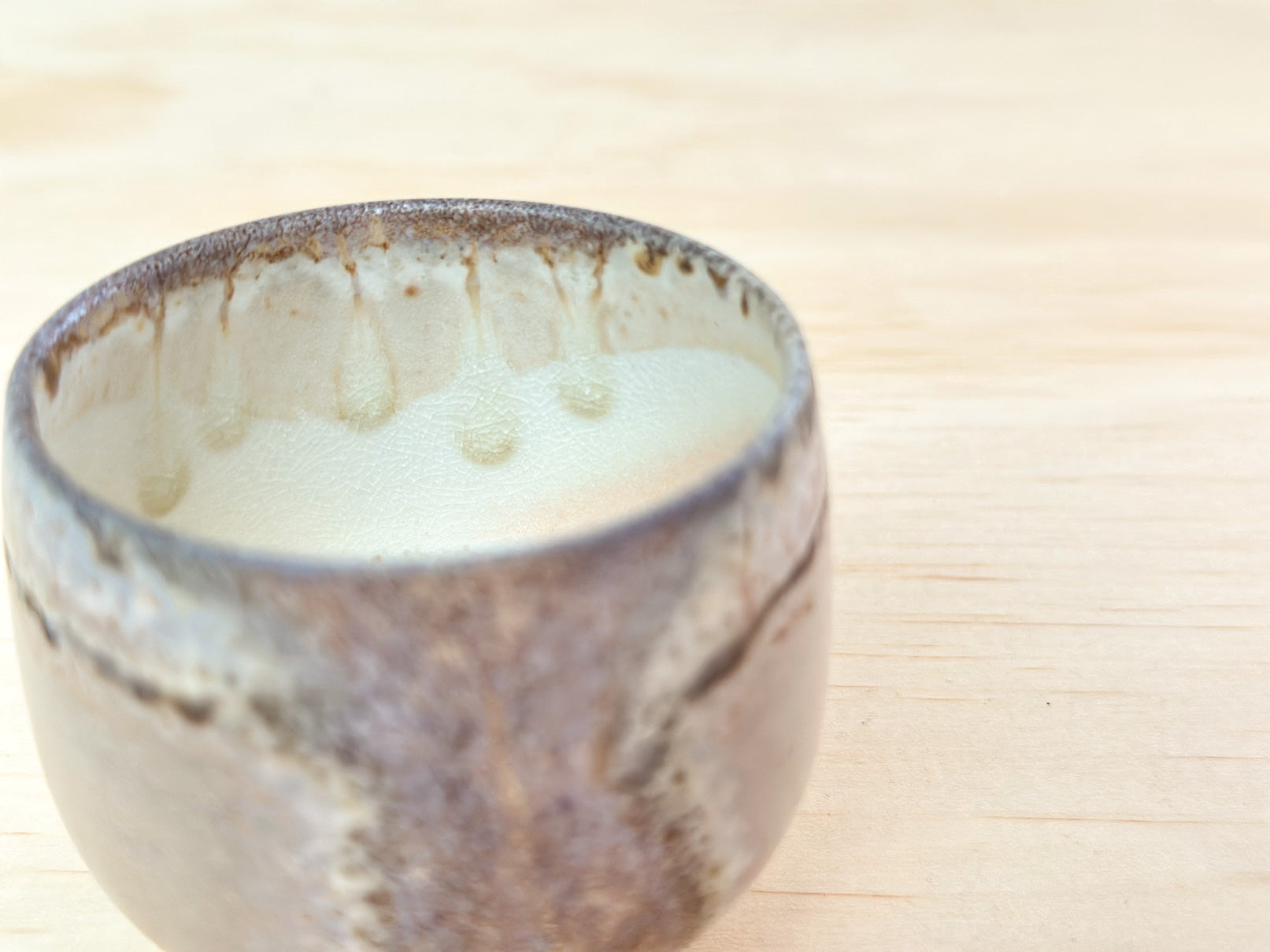 Light Purple Mist 紫气 | 120mL | Handcrafted Wood-Fired | Tea Cup, tea cups, teacups, coffee cup, mugs, tableware, drinkware, woodfired, handcrafted cup
