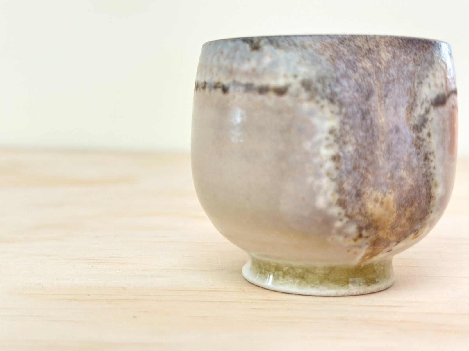 Light Purple Mist 紫气 | 120mL | Handcrafted Wood-Fired | Tea Cup, tea cups, teacups, coffee cup, mugs, tableware, drinkware, woodfired, handcrafted cup