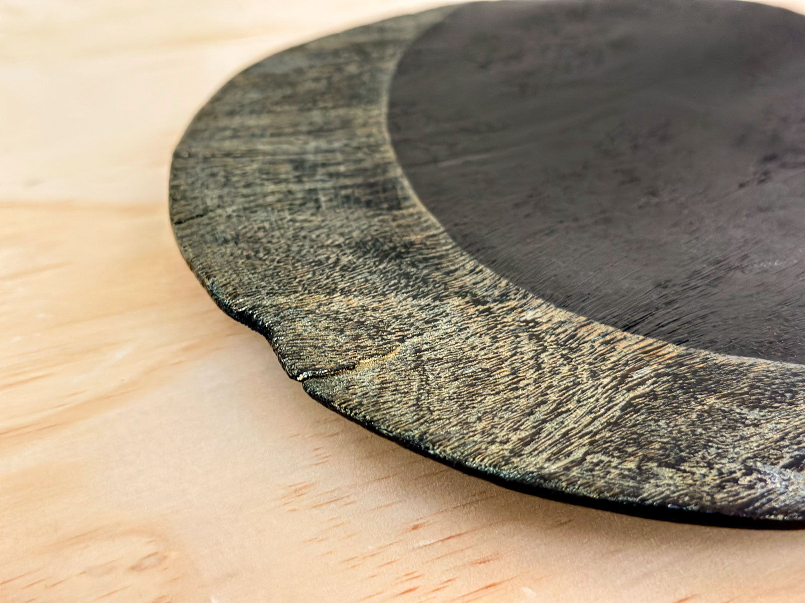 Moonlit Reverie | 月之遐想 | Handcrafted Wood Plate | Saucer, tea cups, teacups, coffee cup, mugs, tableware, drinkware, woodfired, handcrafted cup
