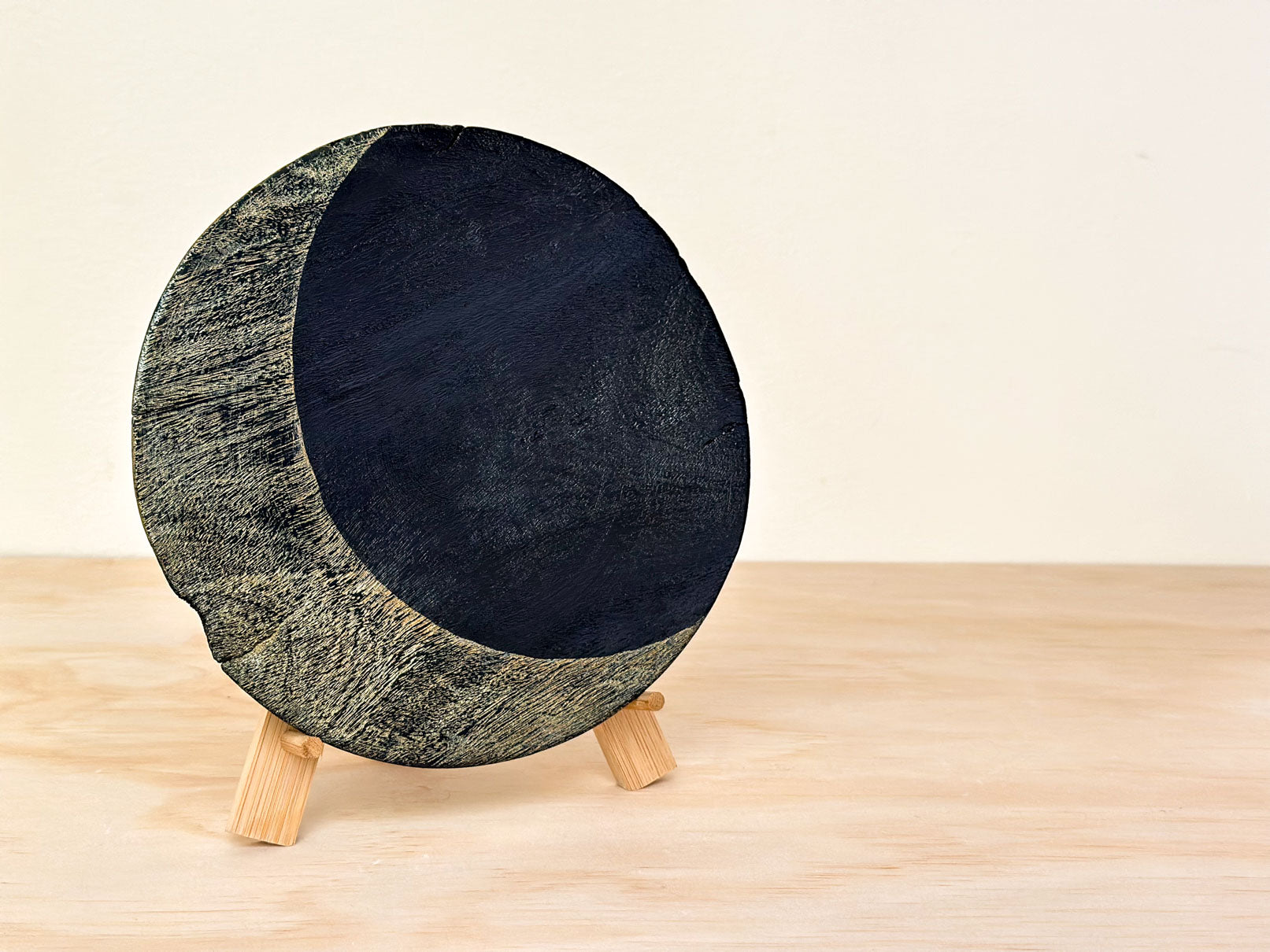 Moonlit Reverie | 月之遐想 | Handcrafted Wood Plate | Saucer, tea cups, teacups, coffee cup, mugs, tableware, drinkware, woodfired, handcrafted cup