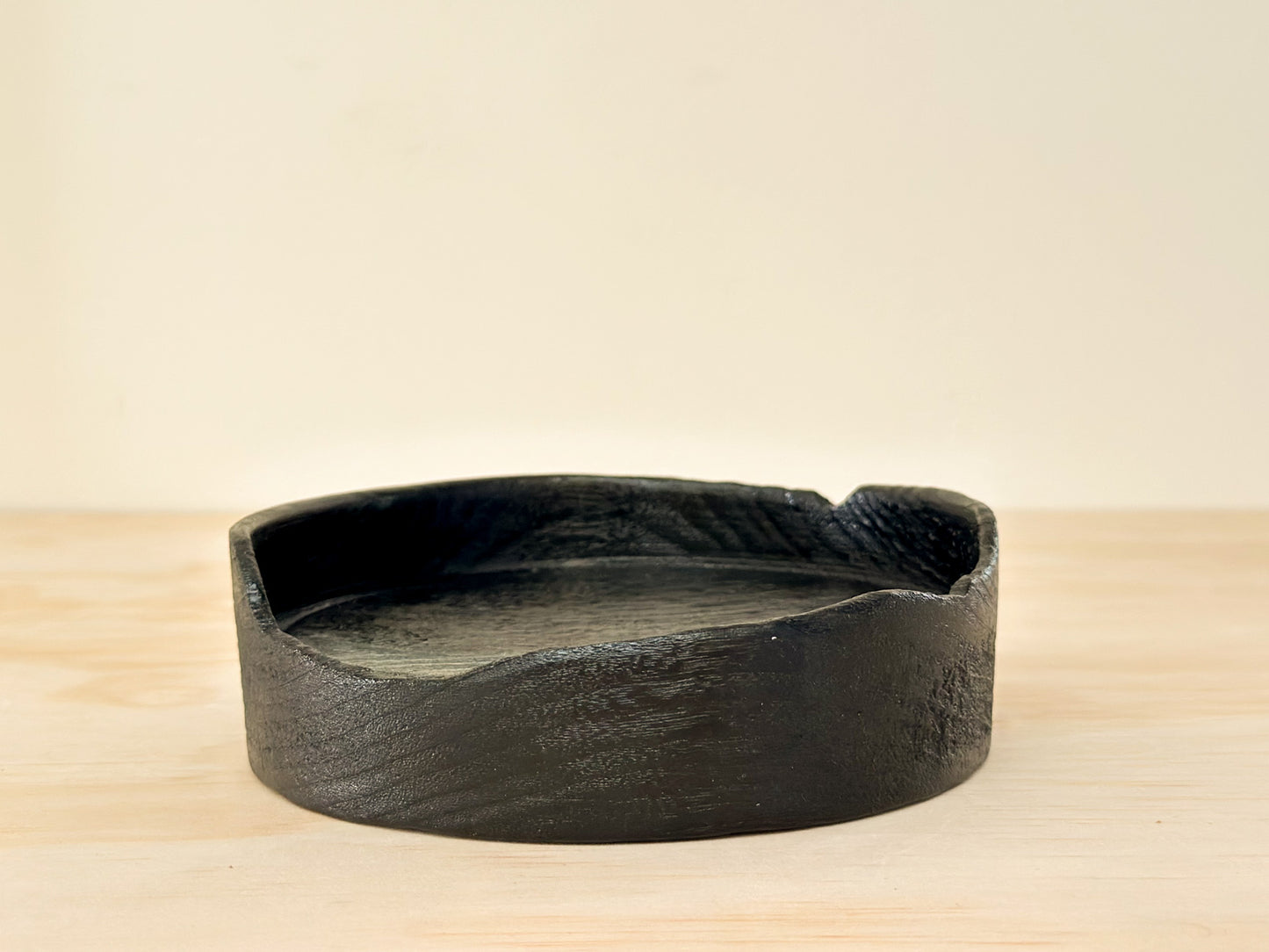 Moonlit Zen | 月光禅意 | Handcrafted Wood Plate | Saucer, tea cups, teacups, coffee cup, mugs, tableware, drinkware, woodfired, handcrafted cup