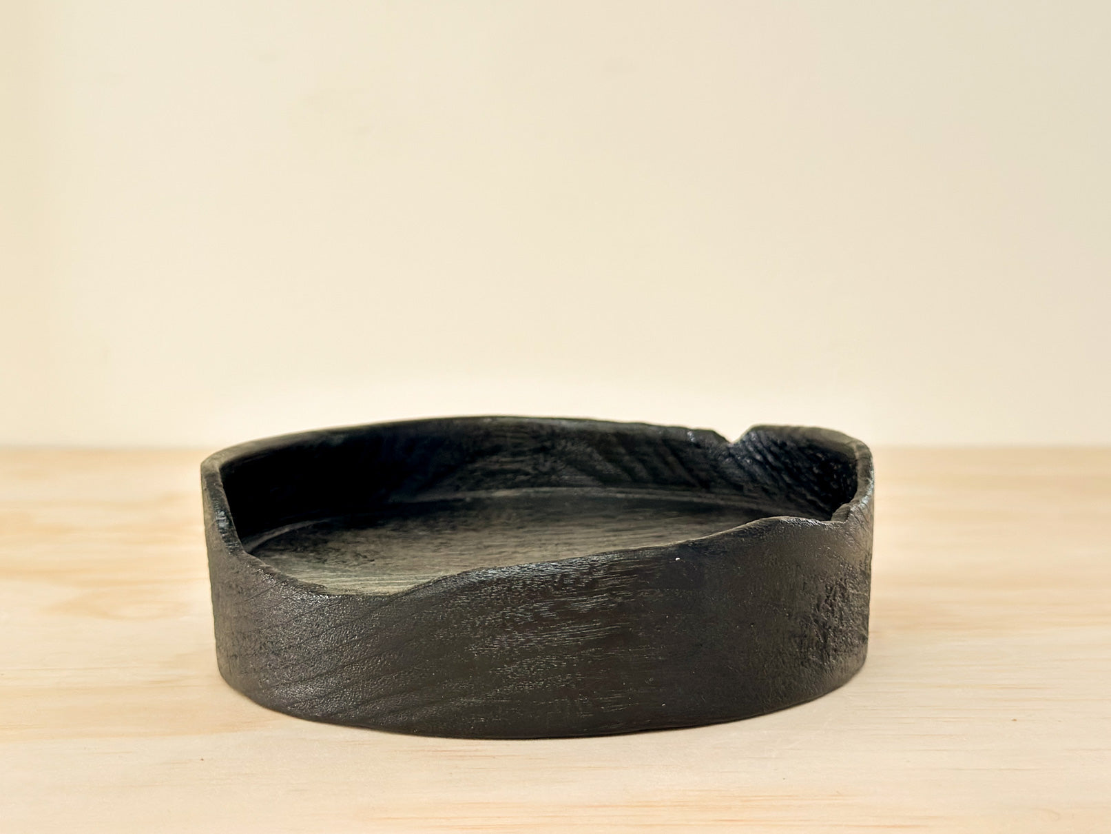 Moonlit Zen | 月光禅意 | Handcrafted Wood Plate | Saucer, tea cups, teacups, coffee cup, mugs, tableware, drinkware, woodfired, handcrafted cup