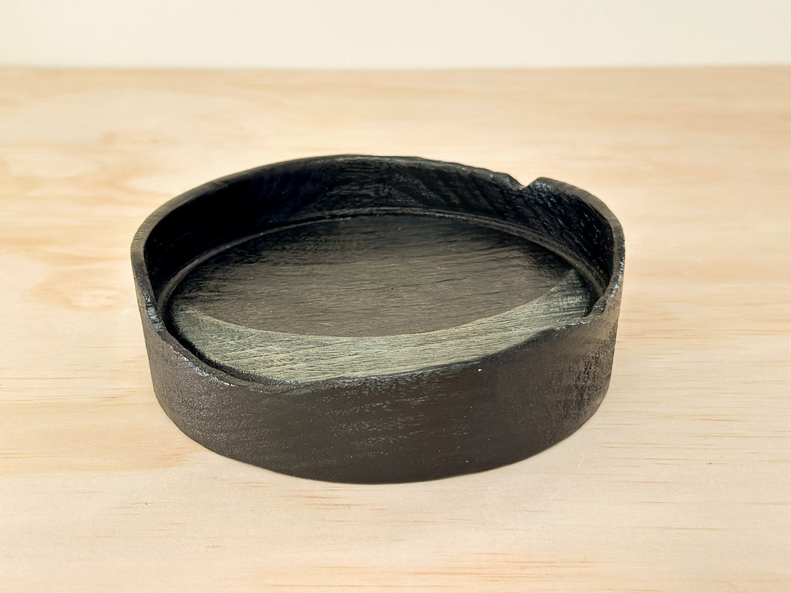 Moonlit Zen | 月光禅意 | Handcrafted Wood Plate | Saucer, tea cups, teacups, coffee cup, mugs, tableware, drinkware, woodfired, handcrafted cup