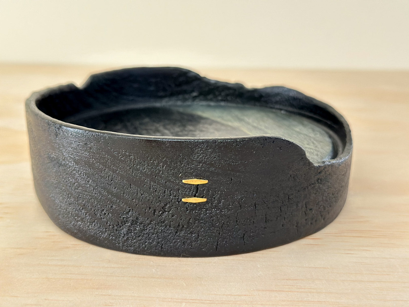 Moonlit Zen | 月光禅意 | Handcrafted Wood Plate | Saucer, tea cups, teacups, coffee cup, mugs, tableware, drinkware, woodfired, handcrafted cup