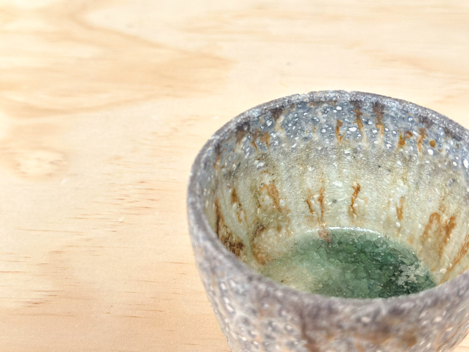 Paradise Emerald Lake 天堂碧湖 | 170mL | Handcrafted Wood-Fired | Tea Cup, tea cups, teacups, coffee cup, mugs, tableware, drinkware, woodfired, handcrafted cup