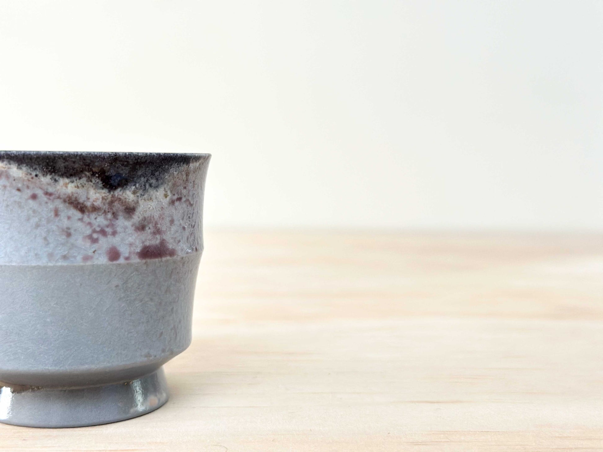 Purple Sky 紫空 | 80mL | Handcrafted Wood-Fired | Tea Cup, tea cups, teacups, coffee cup, mugs, tableware, drinkware, woodfired, handcrafted cup