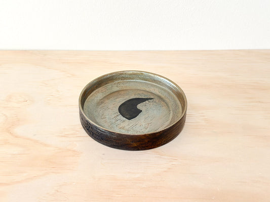 Silver Comet | 银色彗星 | Handcrafted Wood Plate | Saucer, tea cups, teacups, coffee cup, mugs, tableware, drinkware, woodfired, handcrafted cup