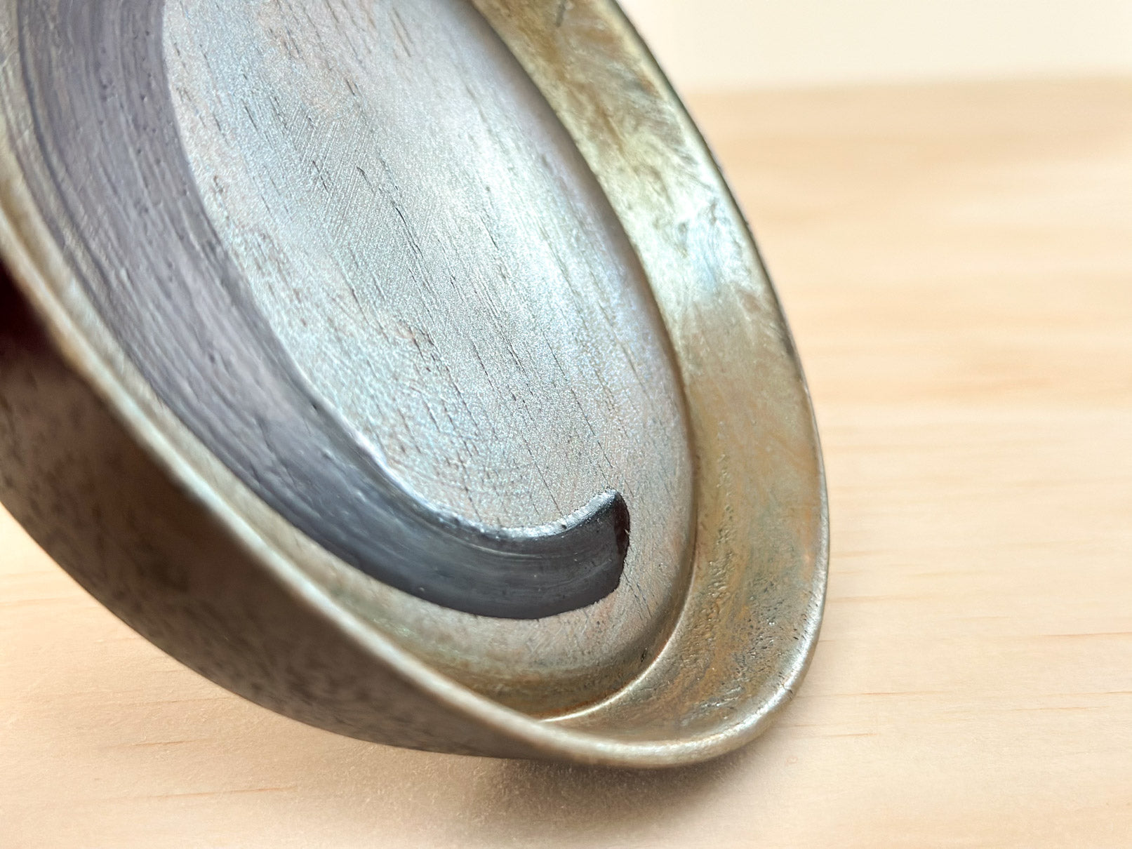 Silver Night | 银夜 | Handcrafted Wood Plate | Saucer, tea cups, teacups, coffee cup, mugs, tableware, drinkware, woodfired, handcrafted cup
