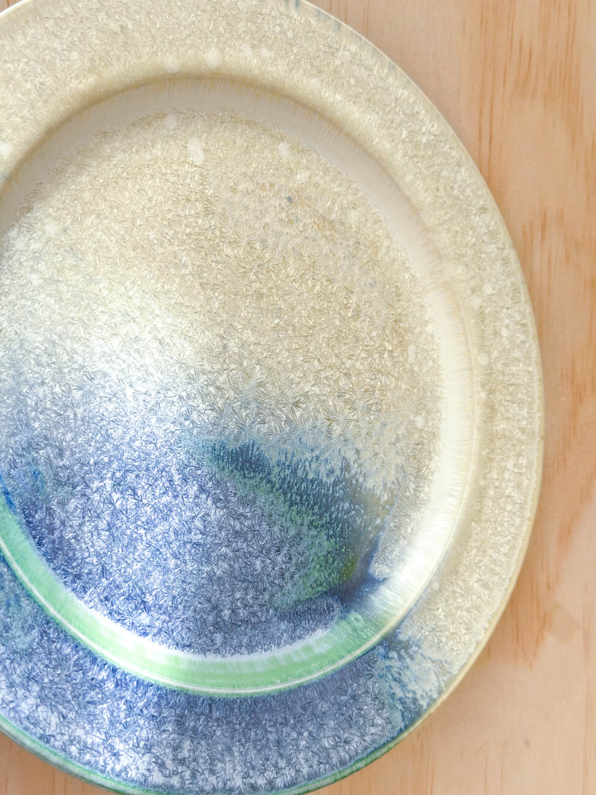 Snowing Pine Forest | 雪落松林 | Handcrafted Ceramic Plate | Dinnerware | Tableware, tea cups, teacups, coffee cup, mugs, tableware, drinkware, woodfired, handcrafted cup
