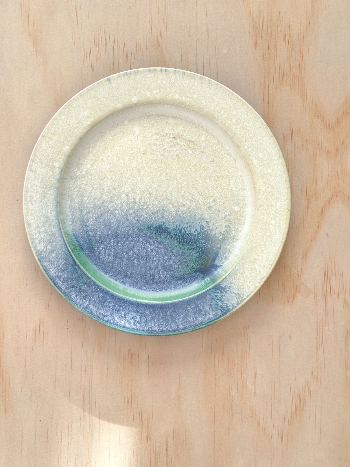 Snowing Pine Forest | 雪落松林 | Handcrafted Ceramic Plate | Dinnerware | Tableware, tea cups, teacups, coffee cup, mugs, tableware, drinkware, woodfired, handcrafted cup