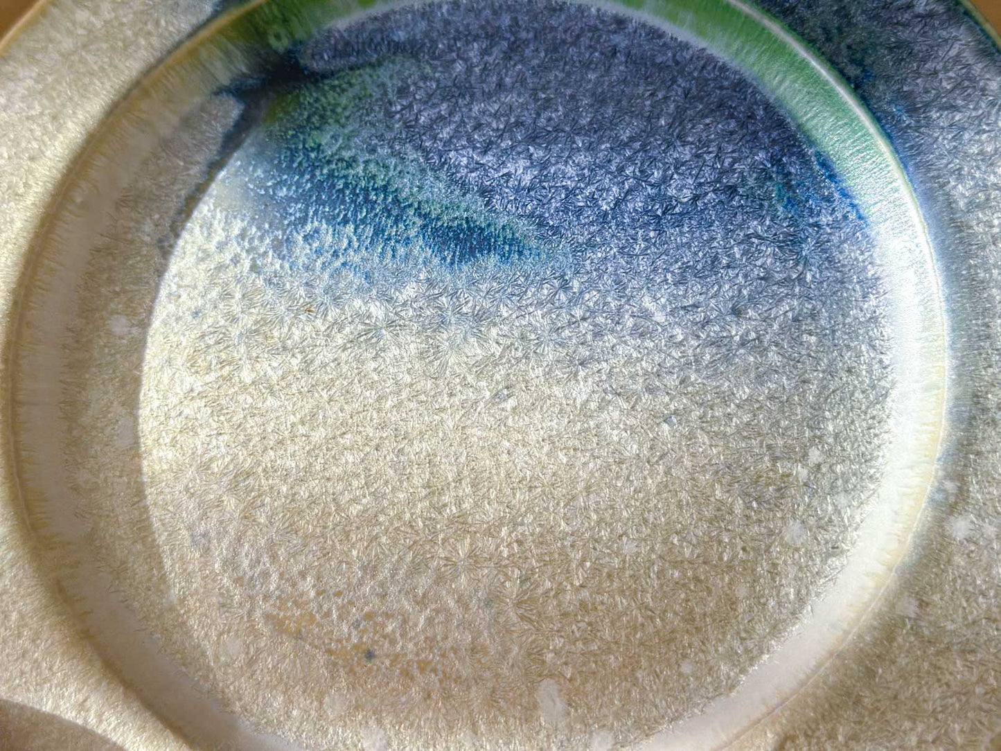 Snowing Pine Forest | 雪落松林 | Handcrafted Ceramic Plate | Dinnerware | Tableware, tea cups, teacups, coffee cup, mugs, tableware, drinkware, woodfired, handcrafted cup