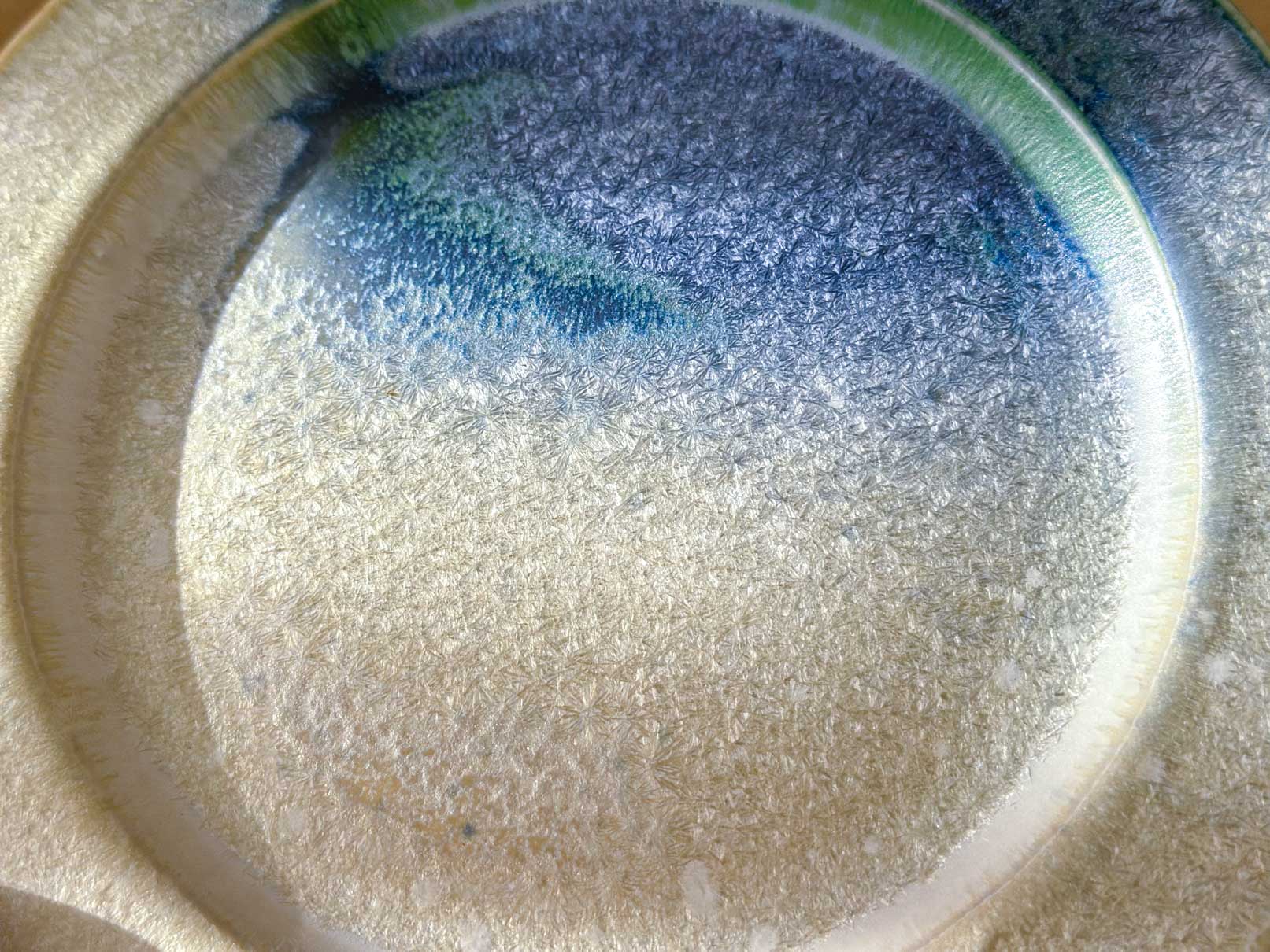 Snowing Pine Forest | 雪落松林 | Handcrafted Ceramic Plate | Dinnerware | Tableware, tea cups, teacups, coffee cup, mugs, tableware, drinkware, woodfired, handcrafted cup
