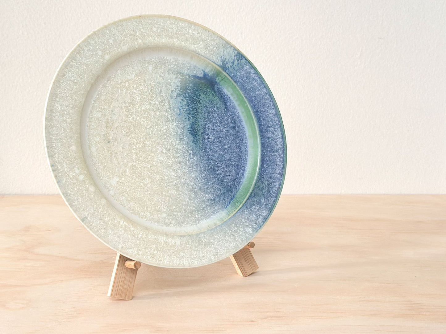Snowing Pine Forest | 雪落松林 | Handcrafted Ceramic Plate | Dinnerware | Tableware, tea cups, teacups, coffee cup, mugs, tableware, drinkware, woodfired, handcrafted cup