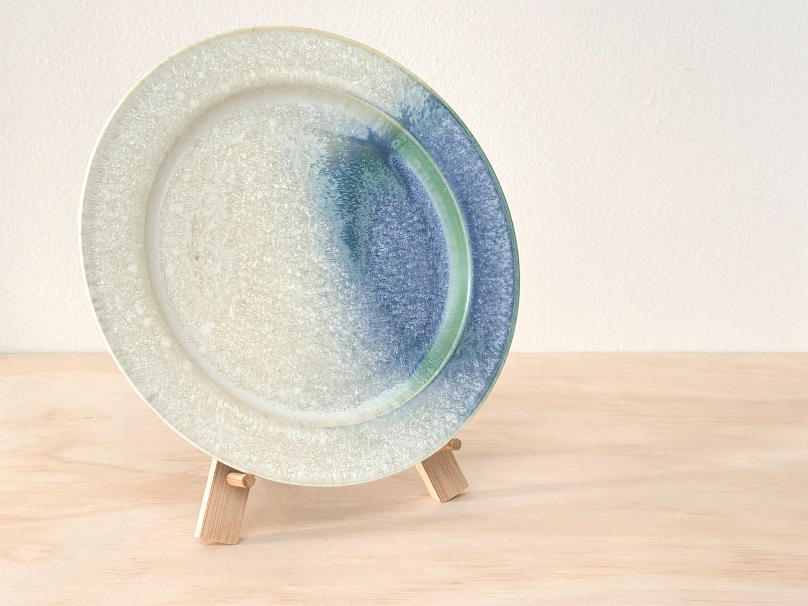 Snowing Pine Forest | 雪落松林 | Handcrafted Ceramic Plate | Dinnerware | Tableware, tea cups, teacups, coffee cup, mugs, tableware, drinkware, woodfired, handcrafted cup