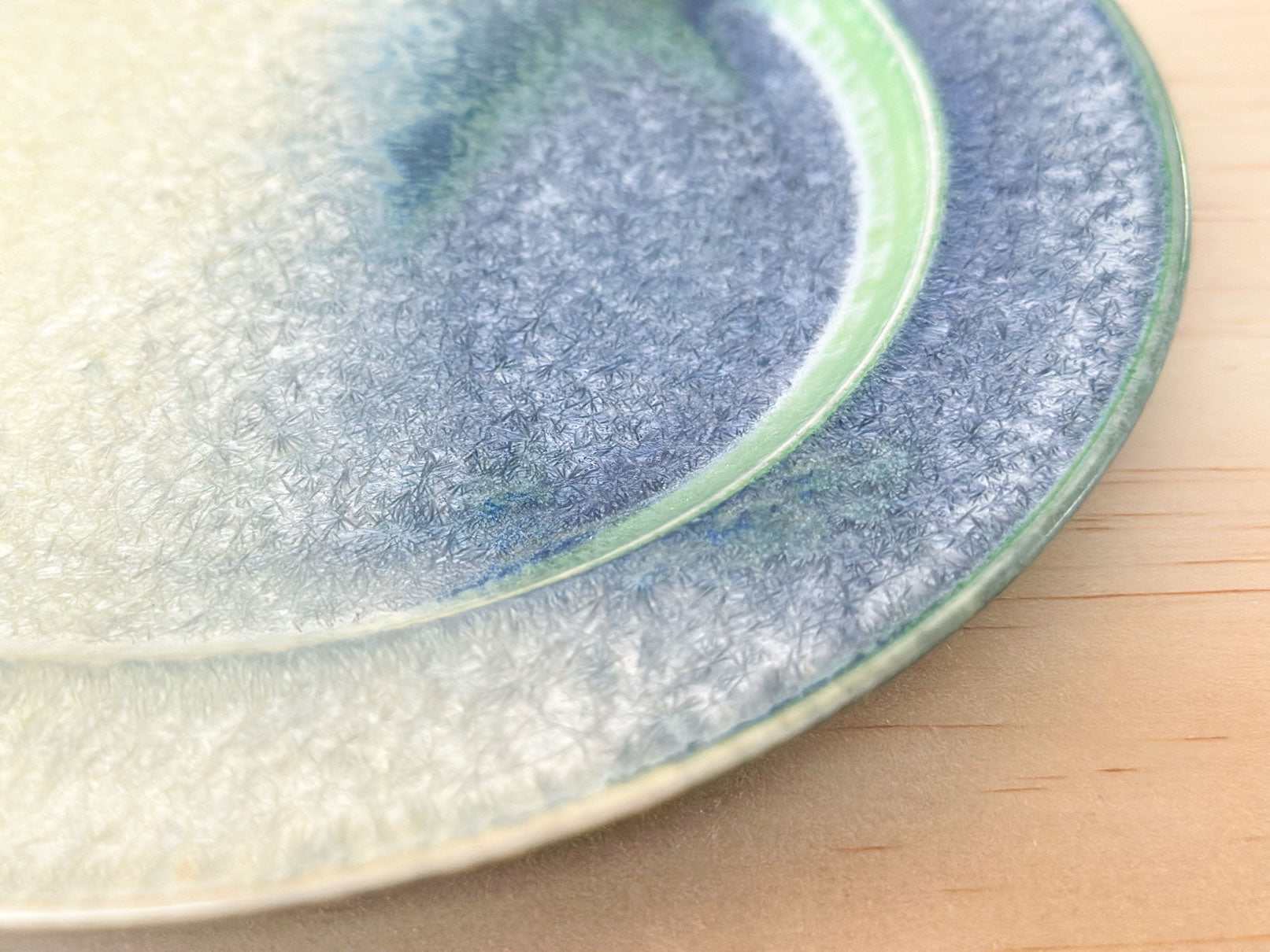 Snowing Pine Forest | 雪落松林 | Handcrafted Ceramic Plate | Dinnerware | Tableware, tea cups, teacups, coffee cup, mugs, tableware, drinkware, woodfired, handcrafted cup