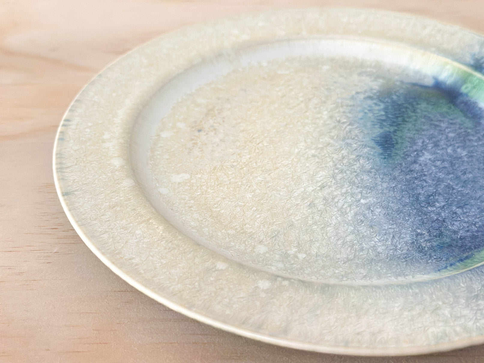 Snowing Pine Forest | 雪落松林 | Handcrafted Ceramic Plate | Dinnerware | Tableware, tea cups, teacups, coffee cup, mugs, tableware, drinkware, woodfired, handcrafted cup