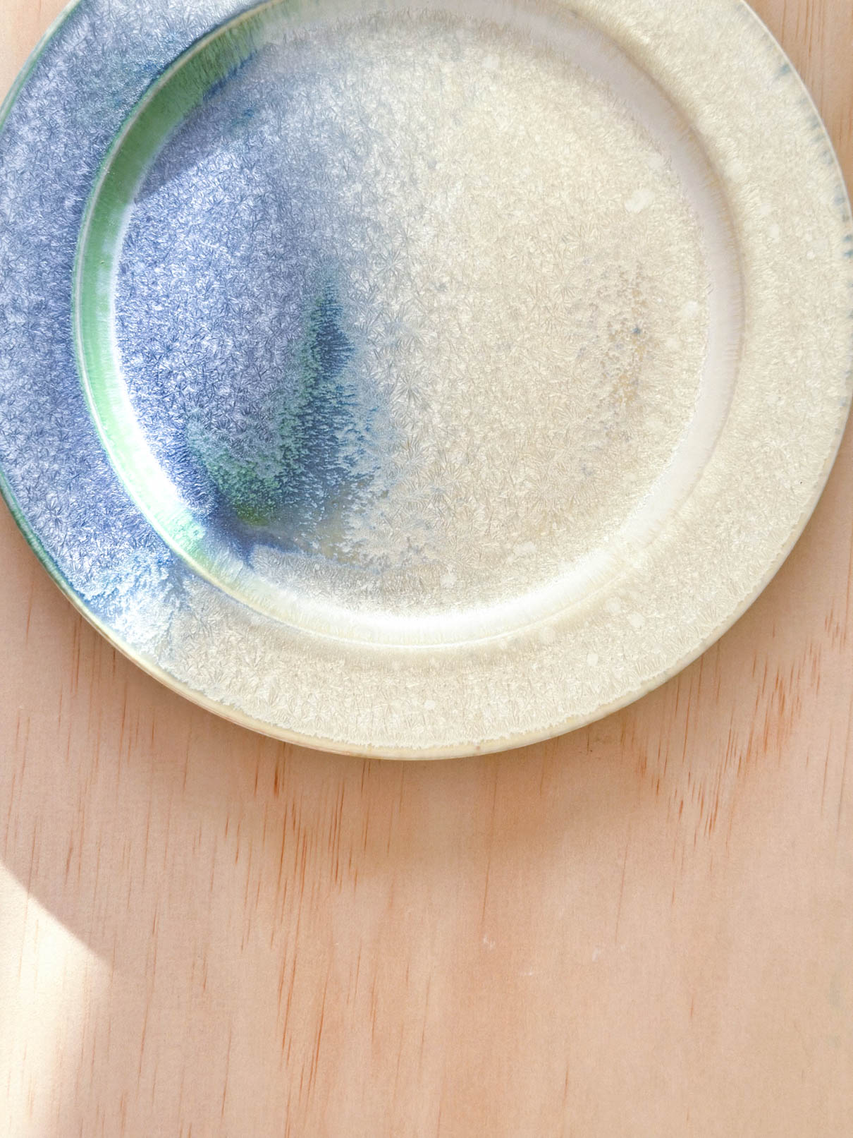 Snowing Pine Forest | 雪落松林 | Handcrafted Ceramic Plate | Dinnerware | Tableware, tea cups, teacups, coffee cup, mugs, tableware, drinkware, woodfired, handcrafted cup