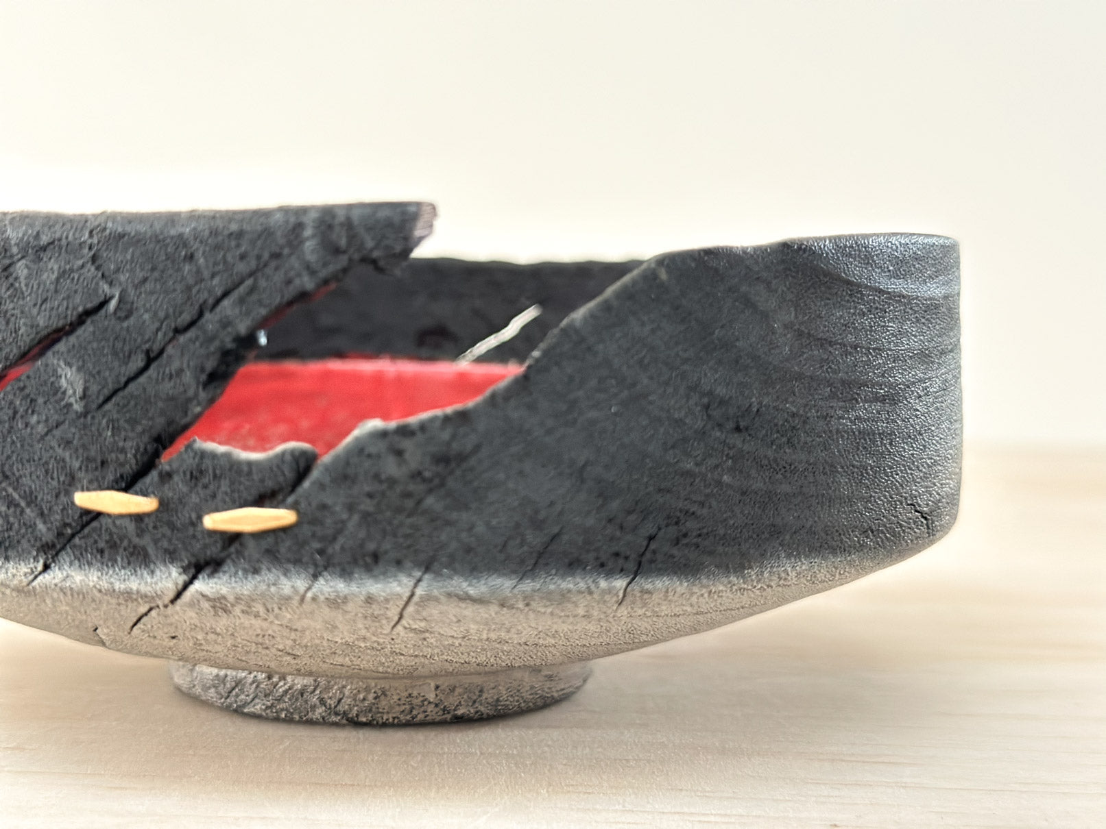 Tranquil Volcano | 宁静火山 | Handcrafted Wood Plate | Saucer, tea cups, teacups, coffee cup, mugs, tableware, drinkware, woodfired, handcrafted cup